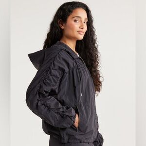 Zella Travel Lite Ruched Jacket